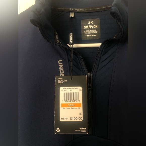 Under Armour Golf Pullover (S) - Picture 12 of 16
